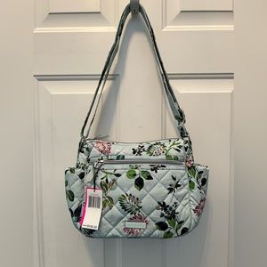 NWT Vera Bradley Crossbody in Seawater Blooms